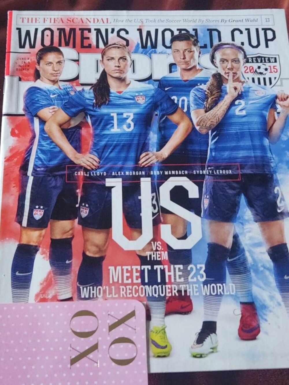 Sports Illustrated Magazine - June 8, 2015 - FIFA Women's World Cup